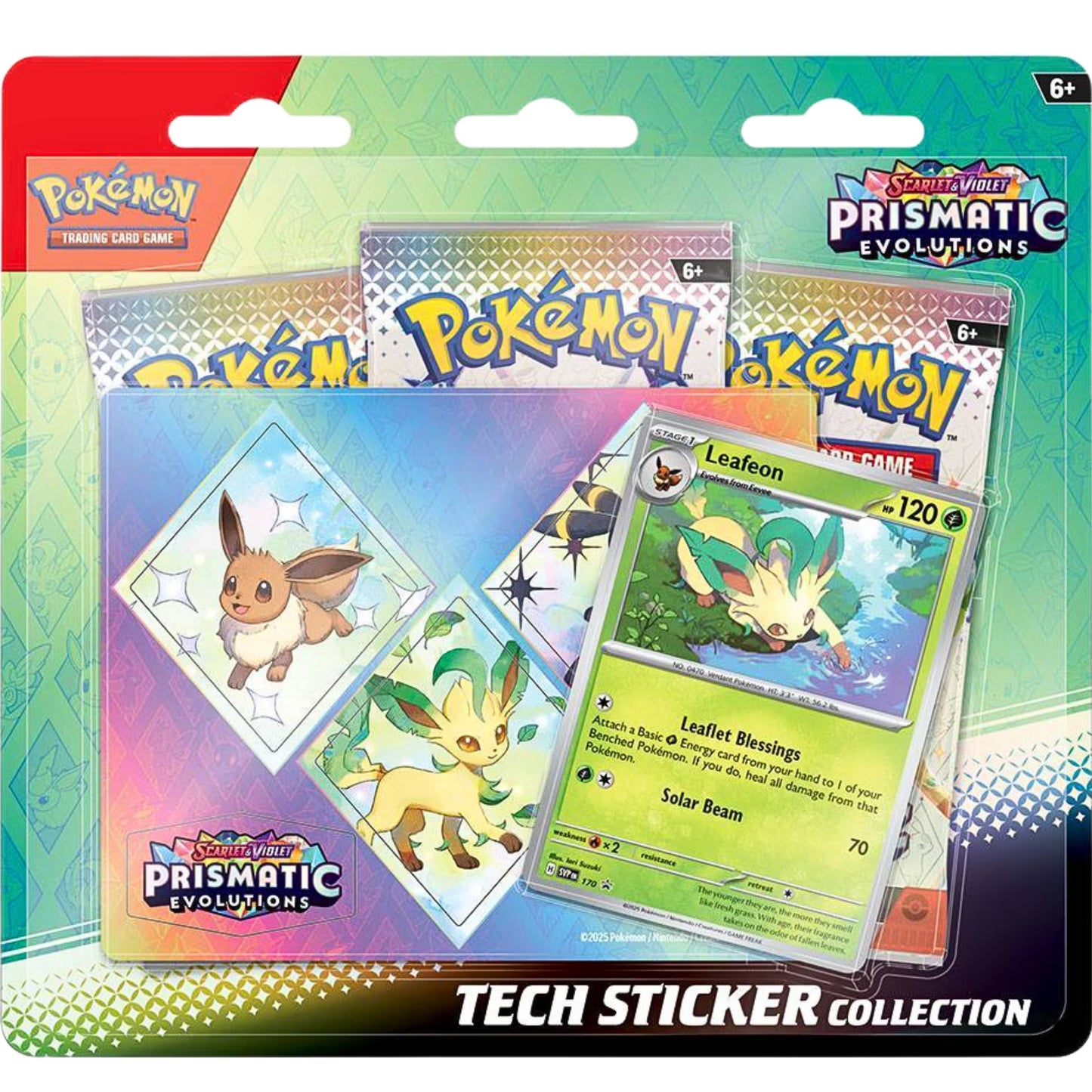 Pokémon TCG: Prismatic Evolutions: Tech Sticker Collection