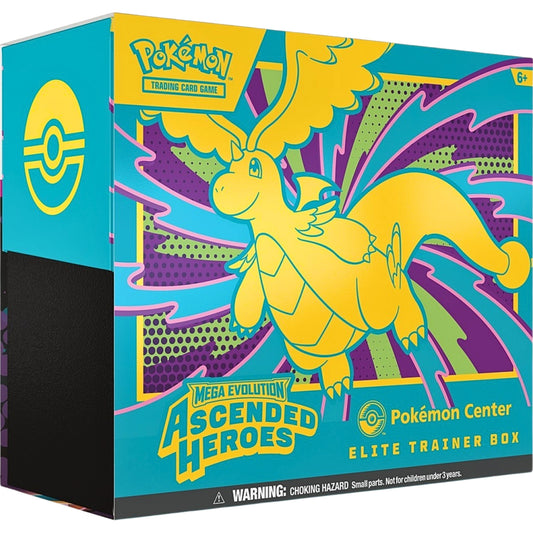 Pokémon TCG: Mega Evolution-Ascended Heroes Pokémon Center Elite Trainer Box