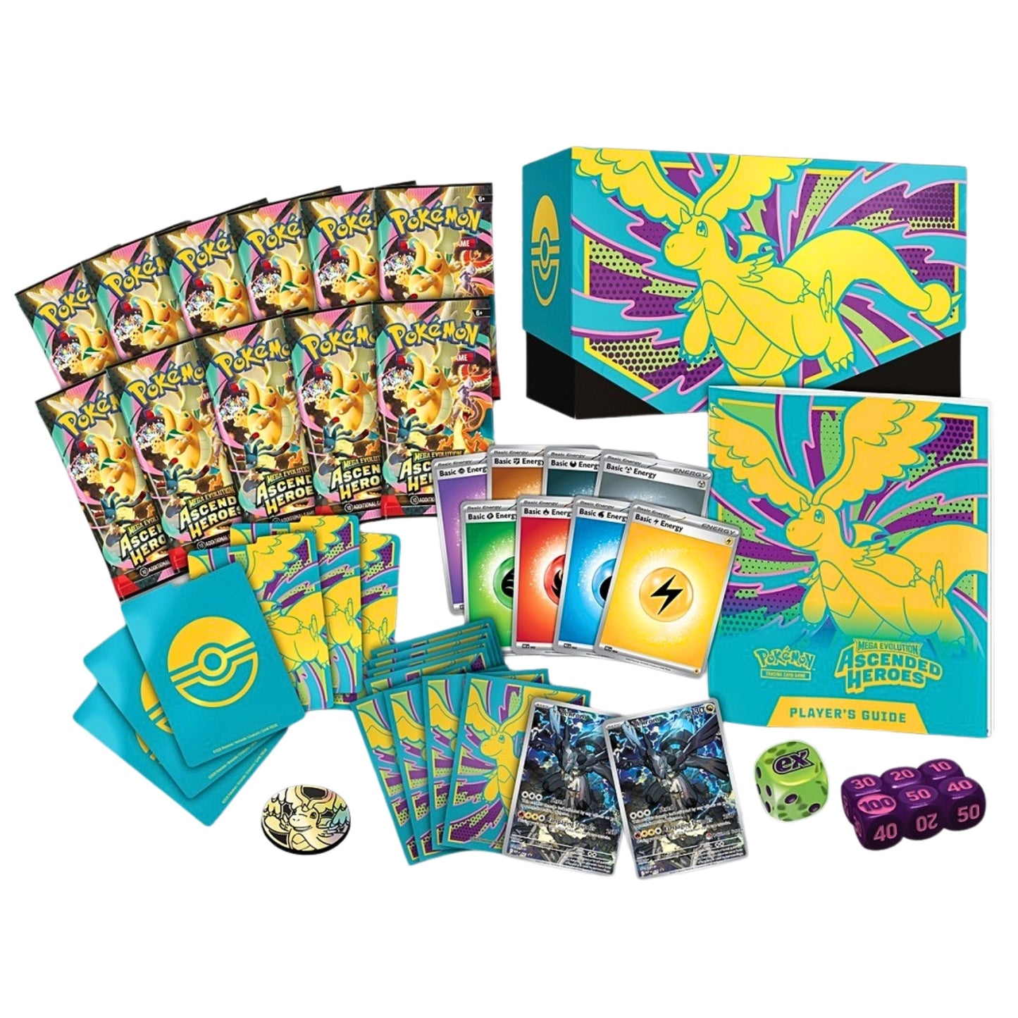 Pokémon TCG: Mega Evolution-Ascended Heroes Pokémon Center Elite Trainer Box