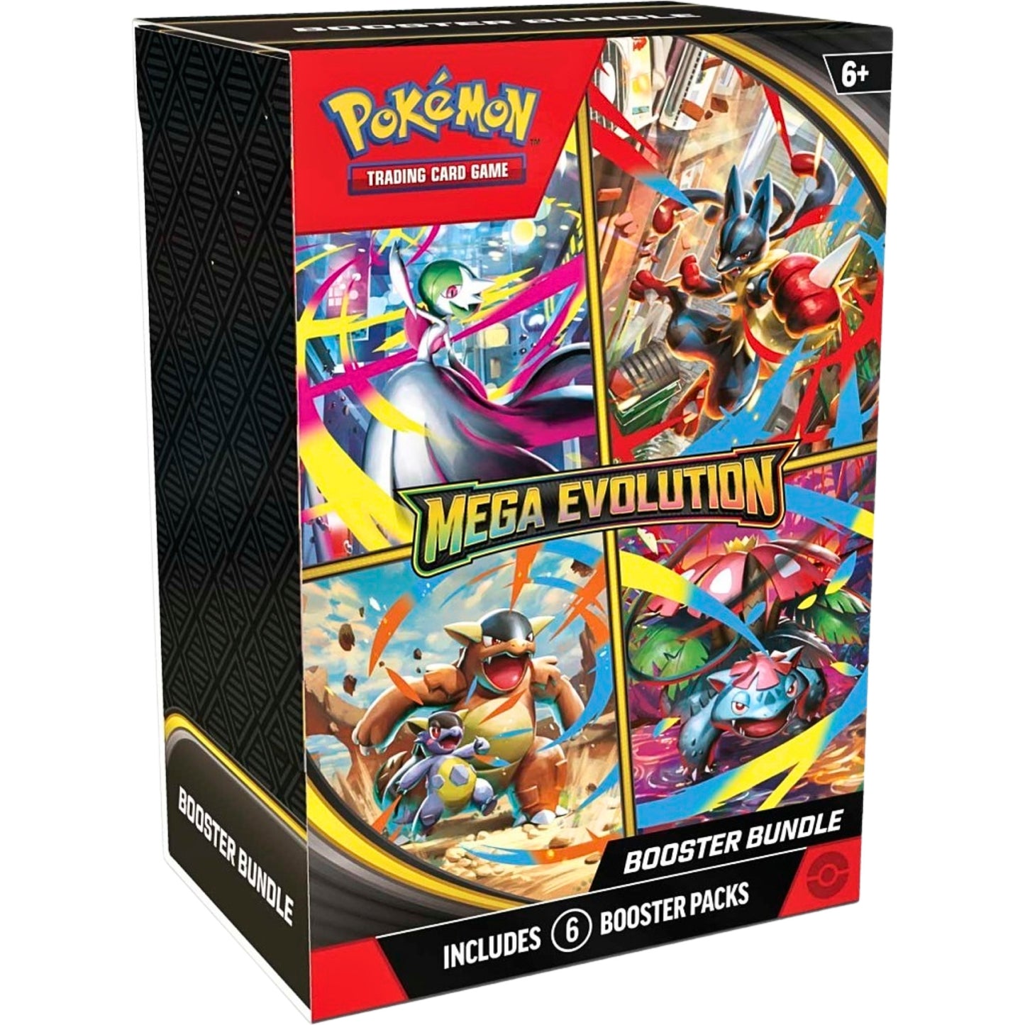 Pokémon TCG: Mega Evolution Booster Bundle (6 Packs)