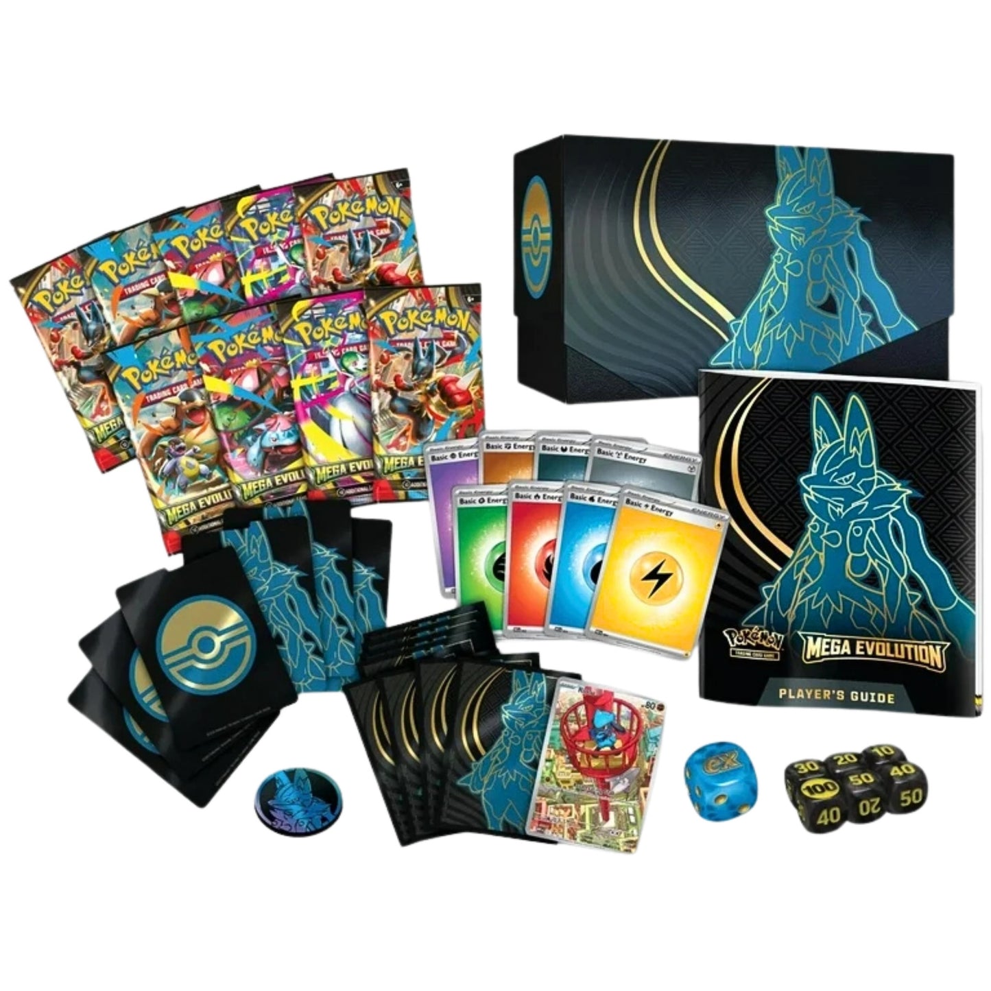 Pokémon TCG: Mega Evolution Elite Trainer Box (Mega Lucario)