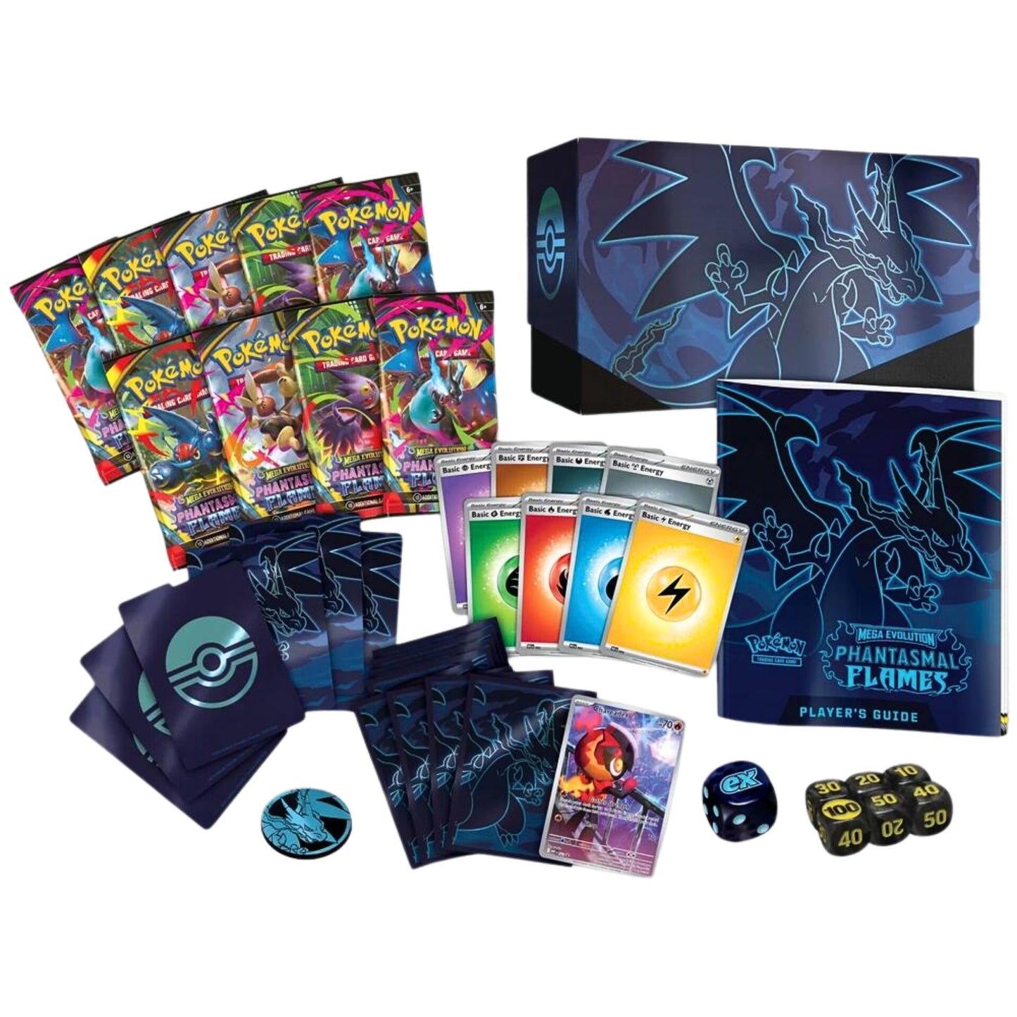 Pokémon TCG: Mega Evolution-Phantasmal Flames Elite Trainer Box